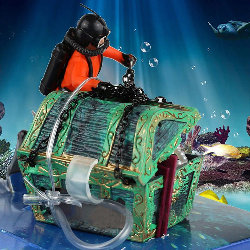 Large Aquarium Landscaping Decoration - Plastic Tank Ornament