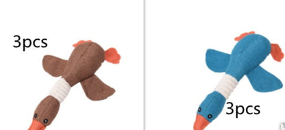 Plush Squeaky Dog Toy - Soft Puzzle Chew Toy