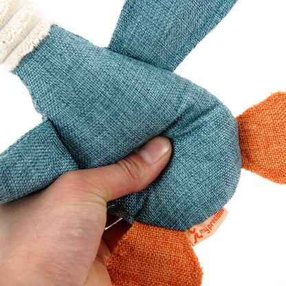 Plush Squeaky Dog Toy - Soft Puzzle Chew Toy
