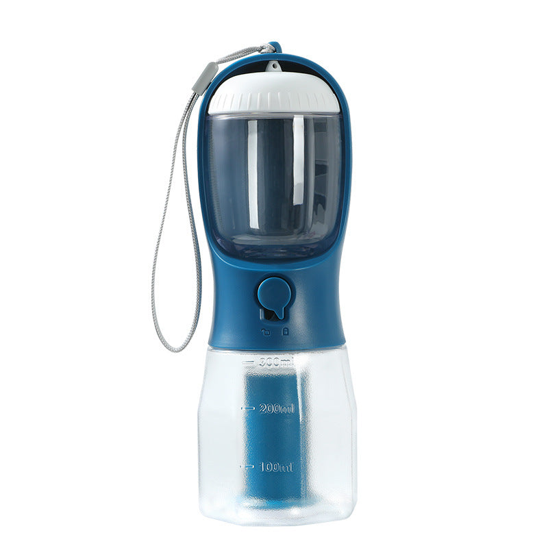 3-in-1 Dog Travel Cup - Water, Food & Waste Bag Dispenser