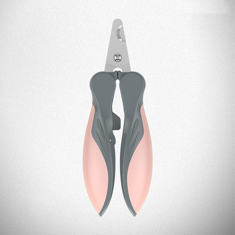 Dog Nail Clippers - Soft-Grip Stainless Steel Trimmer