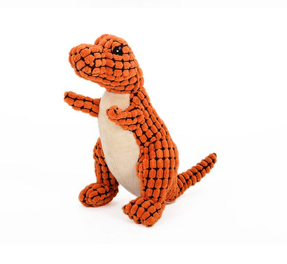 Giant Dinosaur Dog Toy - Plush Squeaker for Large Dogs