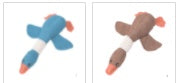 Plush Squeaky Dog Toy - Soft Puzzle Chew Toy