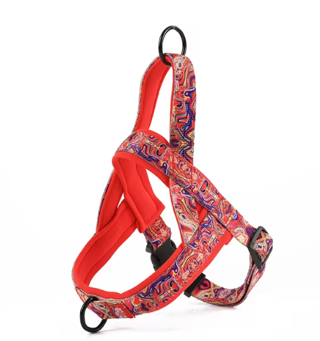 Nylon Dog Harness - Comfortable Adjustable Walking Harness