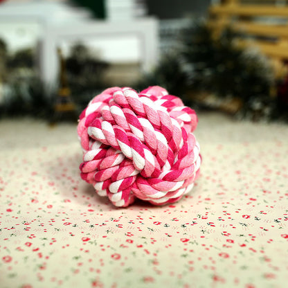 Cotton Rope Ball Dog Toy - Durable Chew & Fetch Ball