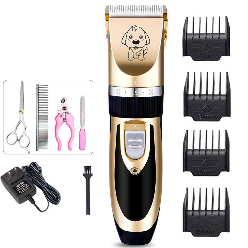 Rechargeable Pet Hair Clipper - Quiet Cat & Dog Shaver