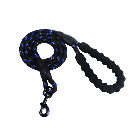 Reflective Nylon Dog Leash with Padded Foam Handle