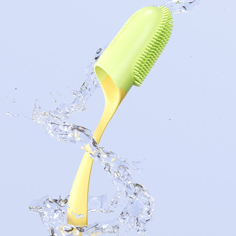 Silicone Finger Toothbrush for Dogs & Cats - Reusable Dental Cleaner