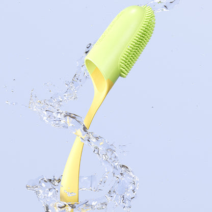 Silicone Finger Toothbrush for Dogs & Cats - Reusable Dental Cleaner