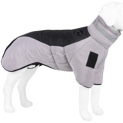Thick Reflective Winter Dog Coat - Padded Warm Jacket XL-6XL