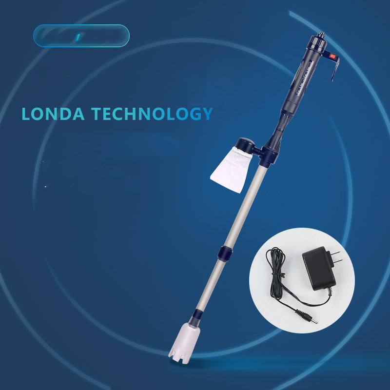Electric Aquarium Siphon Vacuum - Battery Gravel Cleaner