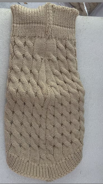 Warm Winter Dog Sweater - Cozy Knit Pet Clothing