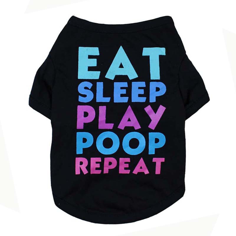 Pet T-Shirt - Breathable Polyester Dog Shirt
