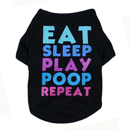 Pet T-Shirt - Breathable Polyester Dog Shirt