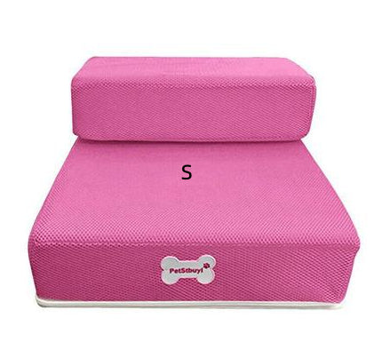 Foldable Pet Stairs - Soft Sponge Dog Steps for Bed & Couch