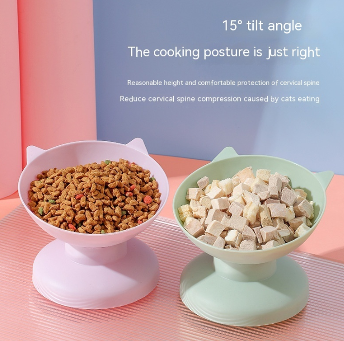 Oversize Plastic Pet Bowl - Wide Food & Water Dish