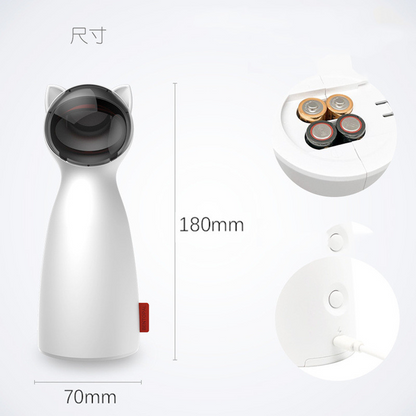 Interactive Laser Cat Toy - Automatic Timer Laser Pointer