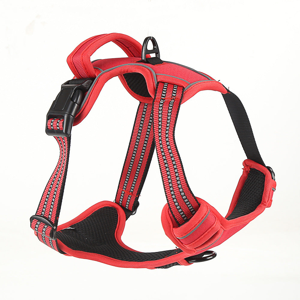 No-Pull Reflective Dog Harness - Breathable Vest for Daily Walks