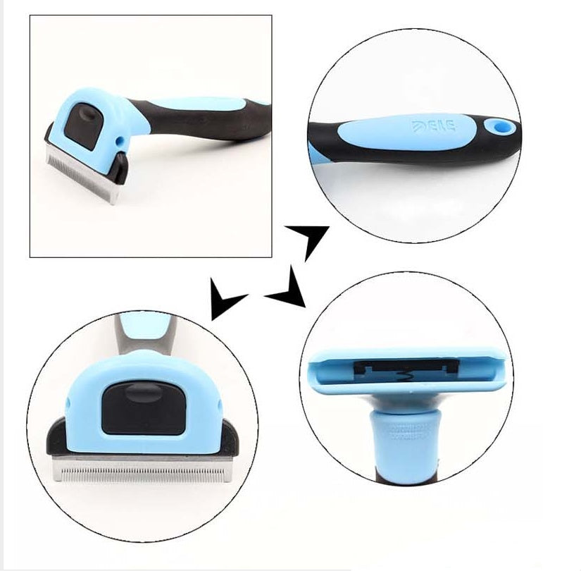Pet Dematting Comb - Long Hair Deshedding Tool