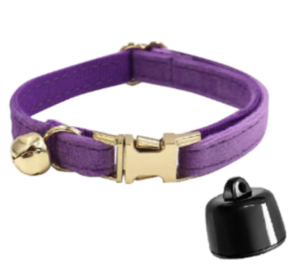 Soft Adjustable Cat Collar - Comfortable Polyester Collar
