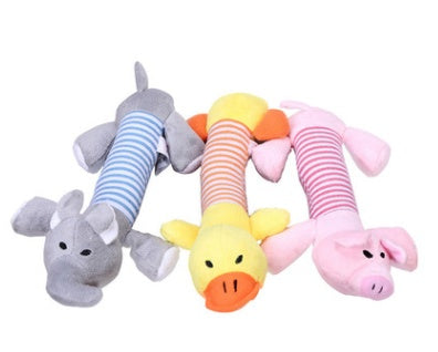Squeaky Dog Toy - Funny Durable Chew Toy with Sound
