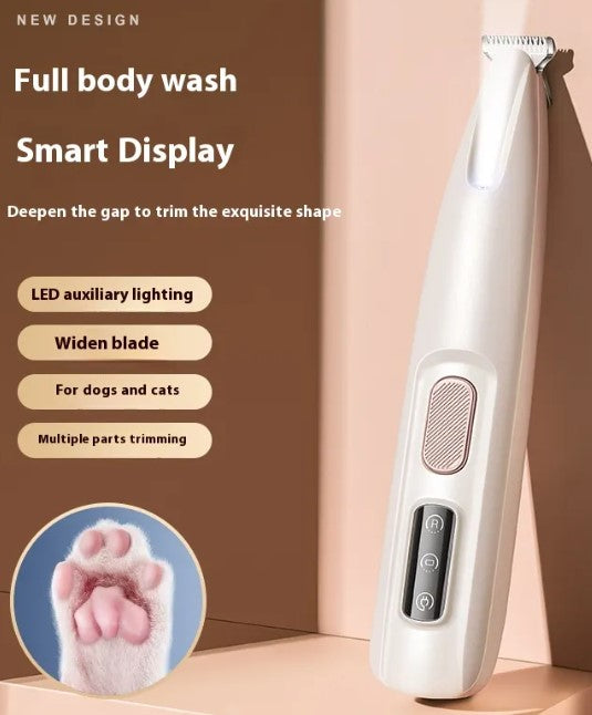 Pet Paw Trimmer with LED Light - Precision Dog Grooming
