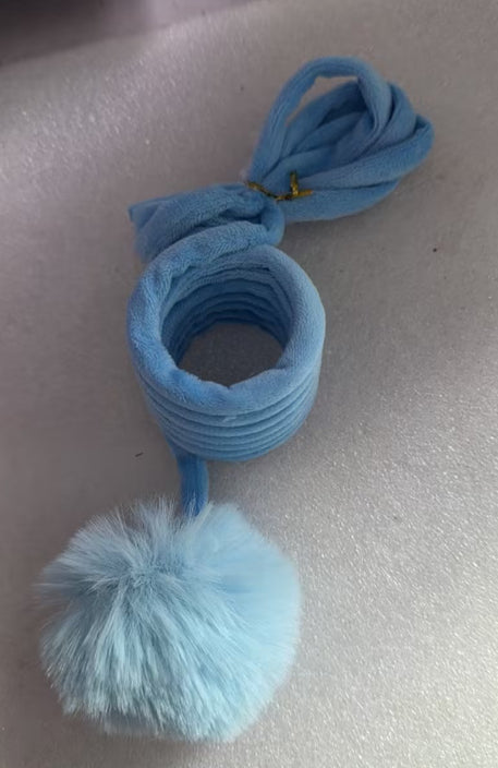 Self-Play Cat Suction Teaser - Spring Bell & Rabbit Ball Toy
