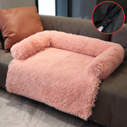 Dual-Use Pet Kennel & Blanket - Convertible Sofa Bed