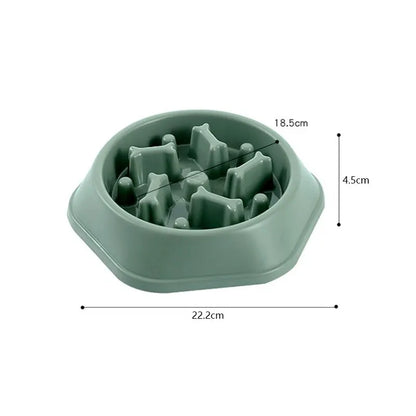 Slow Feeder Pet Bowl - Promotes Healthy Digestion