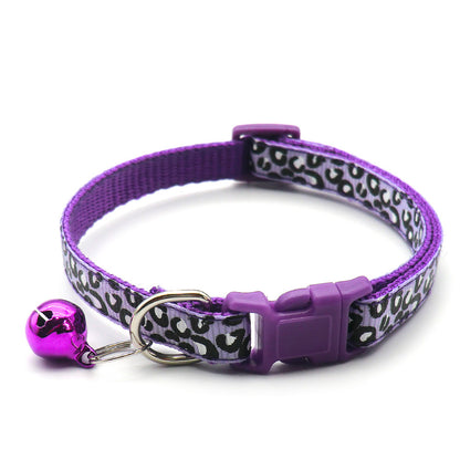 Adjustable Cat Collar - Safe Plastic Buckle Kitty Collar