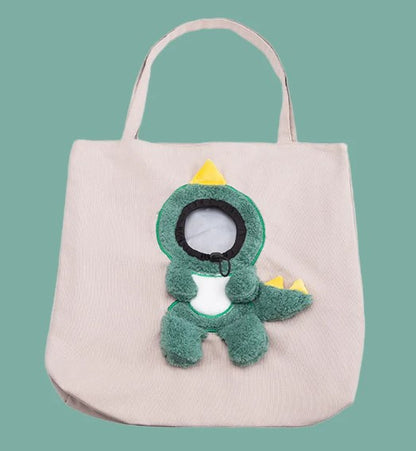 Bee Design Pet Carrier Bag - Portable Cat & Dog Travel Tote