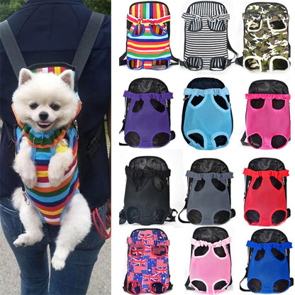 Pet Travel Backpack - Breathable Carrier for Cats & Small Dogs