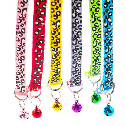 Adjustable Cat Collar - Safe Plastic Buckle Kitty Collar