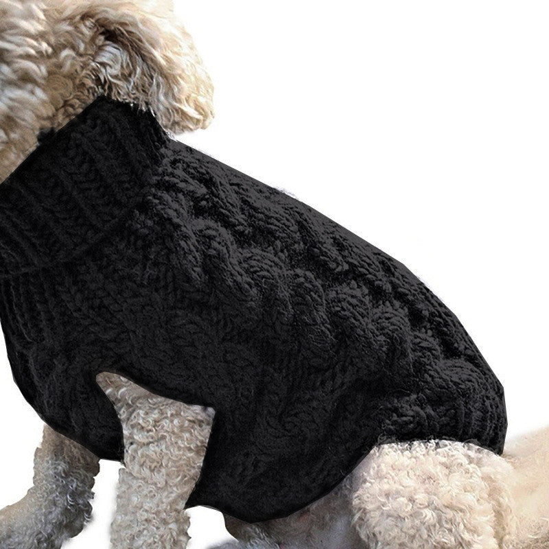 Warm Winter Dog Sweater - Cozy Knit Pet Clothing