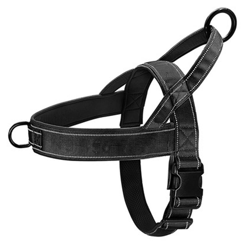 Tactical Nylon Dog Harness with Leash - Medium & Large Breeds