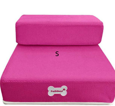 Foldable Pet Stairs - Soft Sponge Dog Steps for Bed & Couch