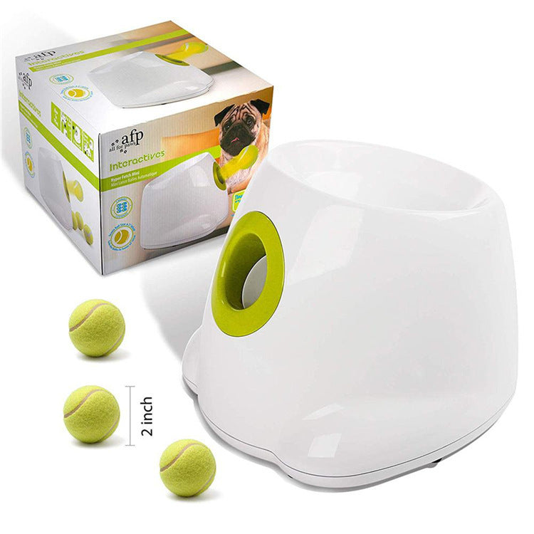 Automatic Dog Ball Launcher - Interactive Fetch Toy