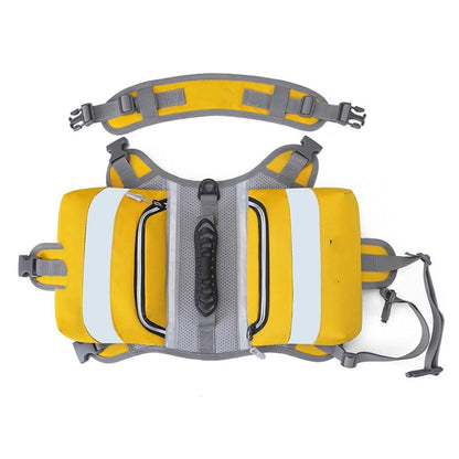Outdoor Dog Backpack - Oxford Harness Pack for Large Dogs