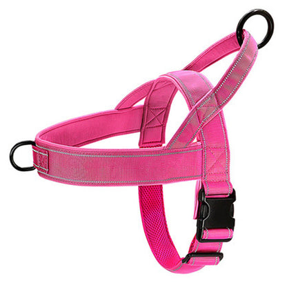 Tactical Nylon Dog Harness with Leash - Medium & Large Breeds