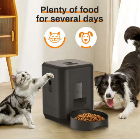Smart WiFi Pet Feeder - App-Controlled Auto Cat Food Dispenser