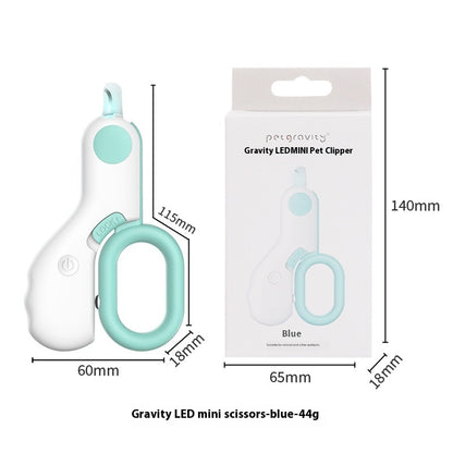 LED Cat Nail Scissors - Labor-Saving Pet Nail Clippers
