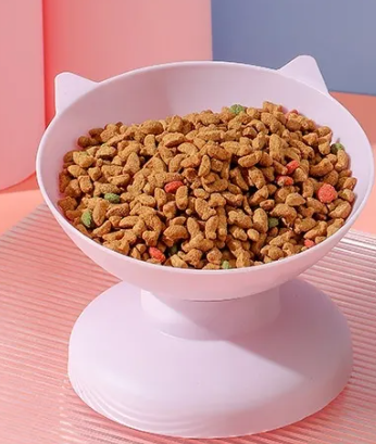 Oversize Plastic Pet Bowl - Wide Food & Water Dish