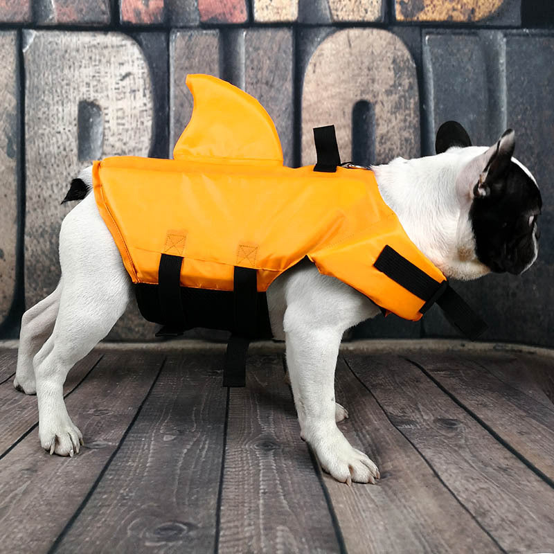 Shark Dog Life Jacket - Summer Pet Swim Vest