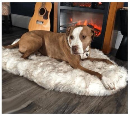 Fluffy Plush Pet Blanket - Warm & Soft Dog Cat Throw
