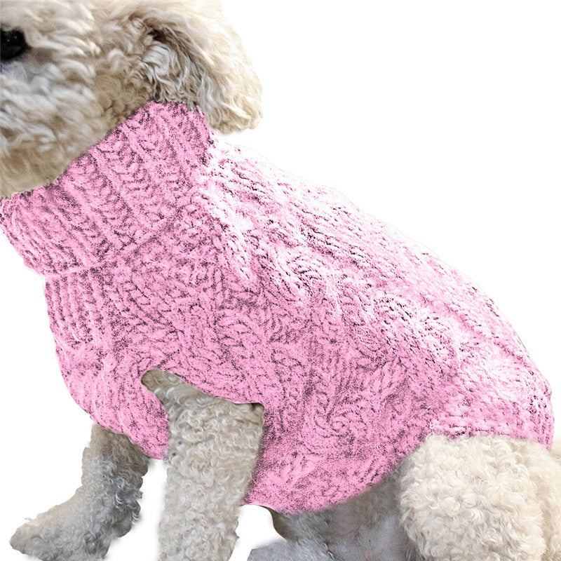 Warm Winter Dog Sweater - Cozy Knit Pet Clothing