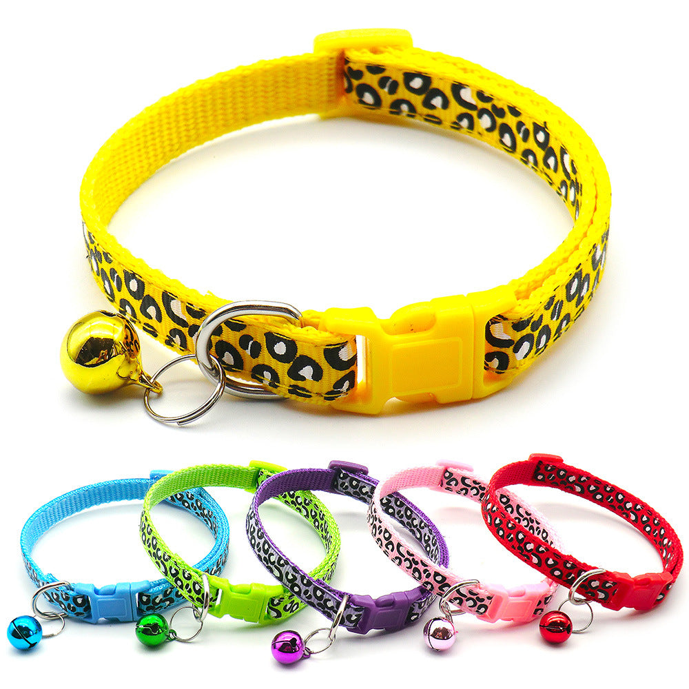Adjustable Cat Collar - Safe Plastic Buckle Kitty Collar