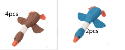 Plush Squeaky Dog Toy - Soft Puzzle Chew Toy