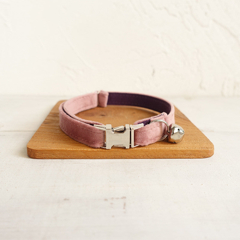 Soft Adjustable Cat Collar - Comfortable Polyester Collar