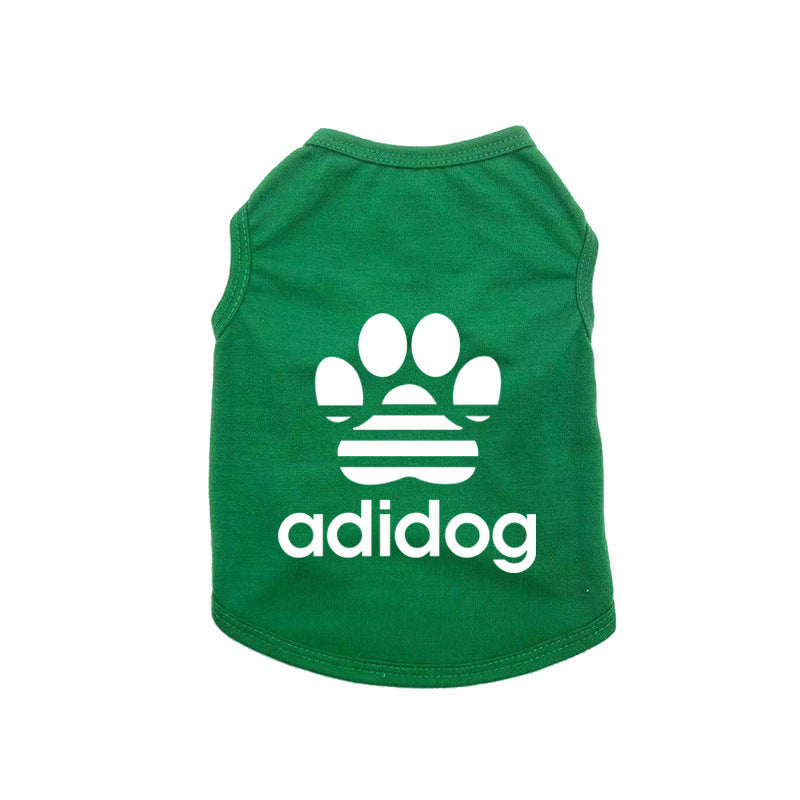 Summer Dog Vest - Breathable Cotton Shirt for Small Dogs