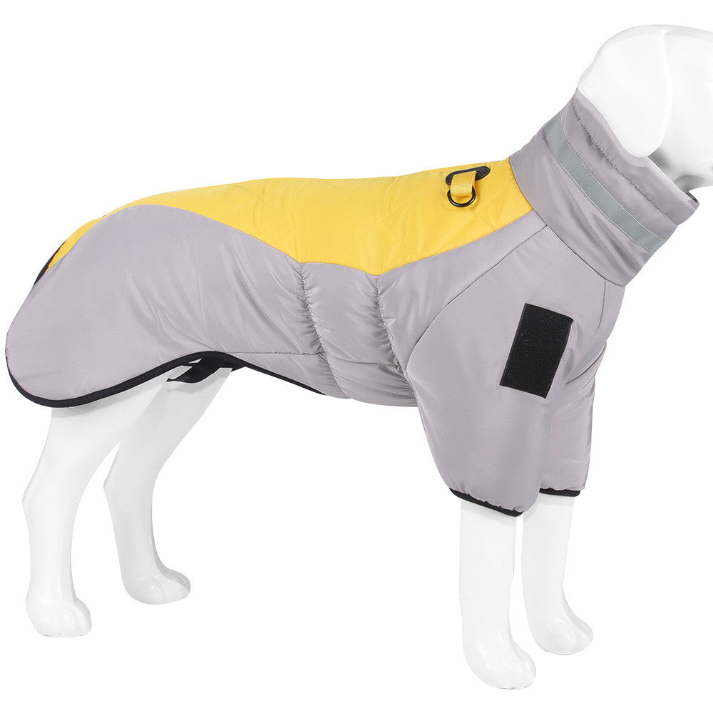 Thick Reflective Winter Dog Coat - Padded Warm Jacket XL-6XL